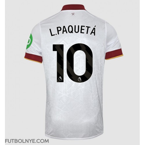 Camiseta West Ham United Lucas Paqueta #10 Tercera Equipación 2024-25 manga corta